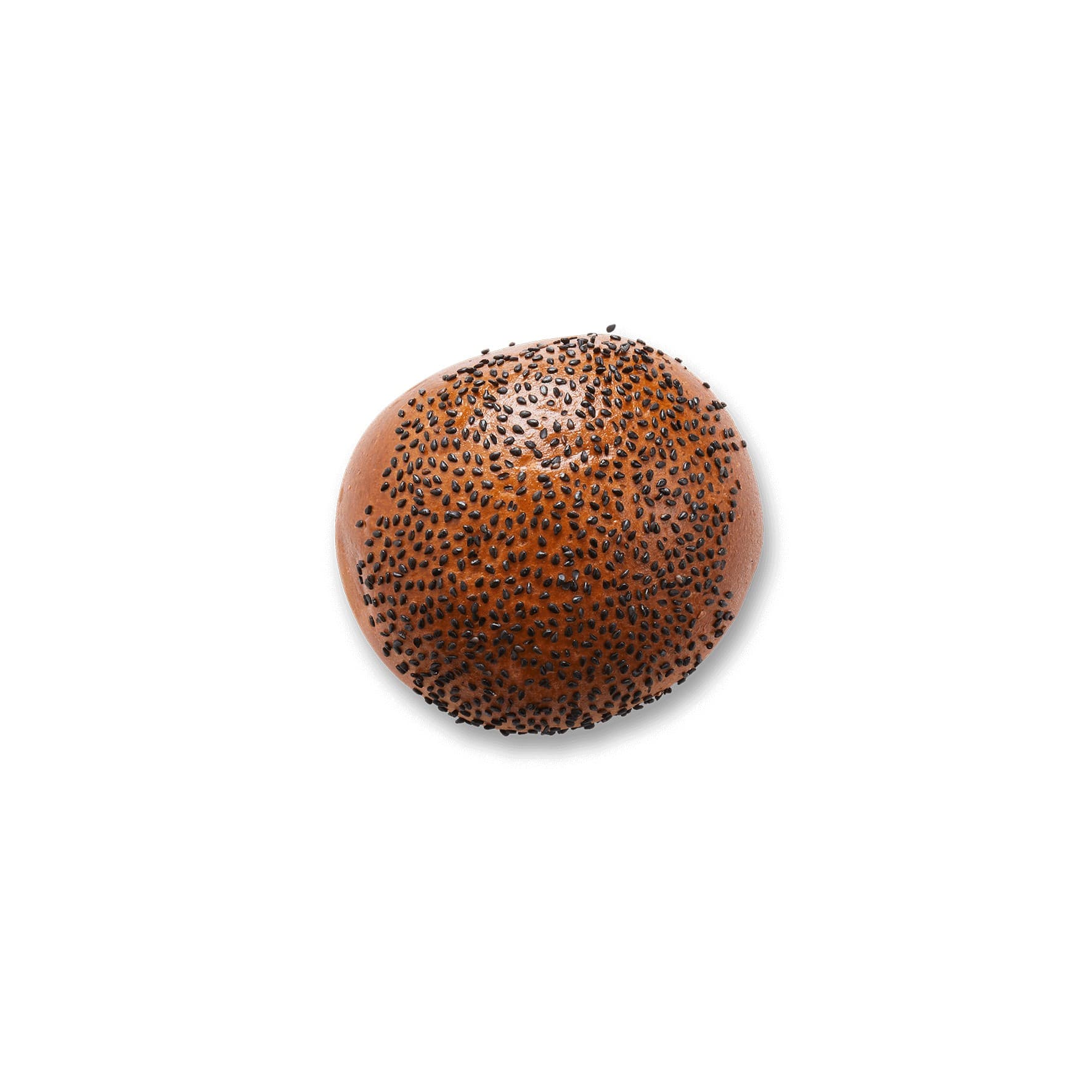 Brioche zwarte sesam 80g DV - Broodheeren, Raamsdonksveer
