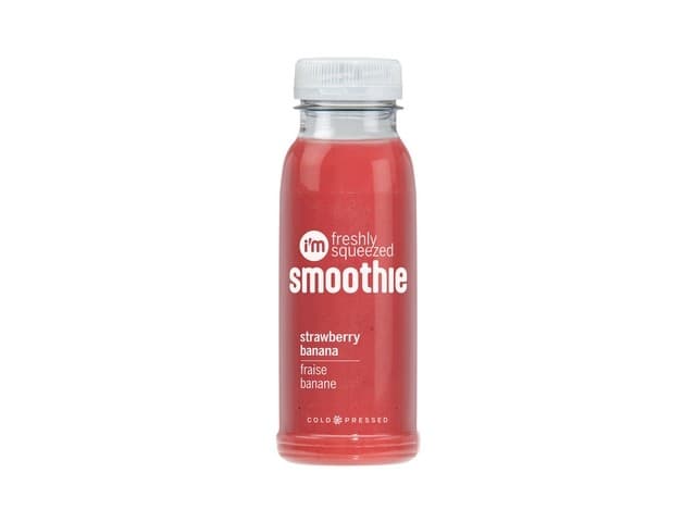 Smoothie sap Aardbei & banaan doos a 6 x 250ml