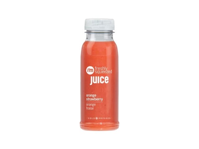 Sap Sinaasappel & aardbei doos a 6 x 250ml