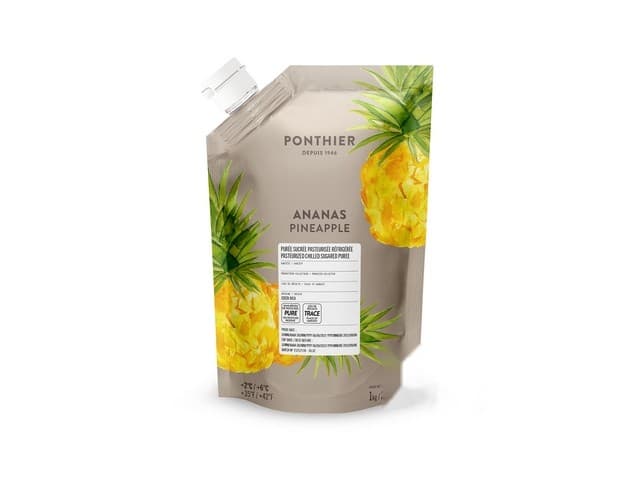 Ananas puree 1l - Ponthier, Frankrijk