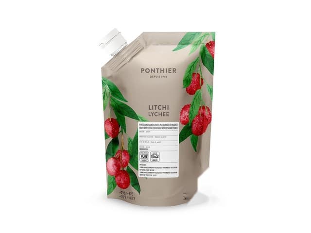 Lychee puree 1l - Ponthier, Frankrijk