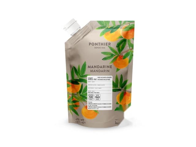 Mandarijn puree 1l - Ponthier, Frankrijk