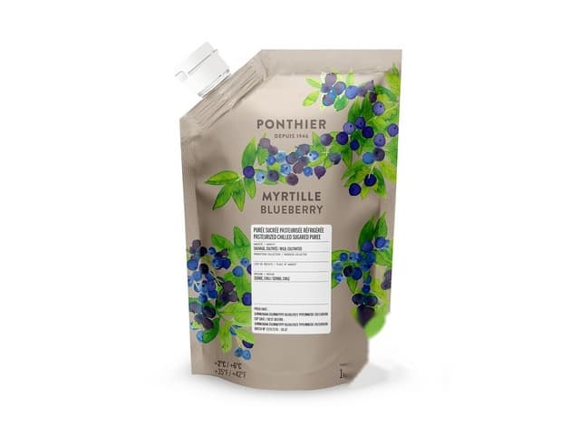 Blauwe bessen puree 1l - Ponthier, Frankrijk
