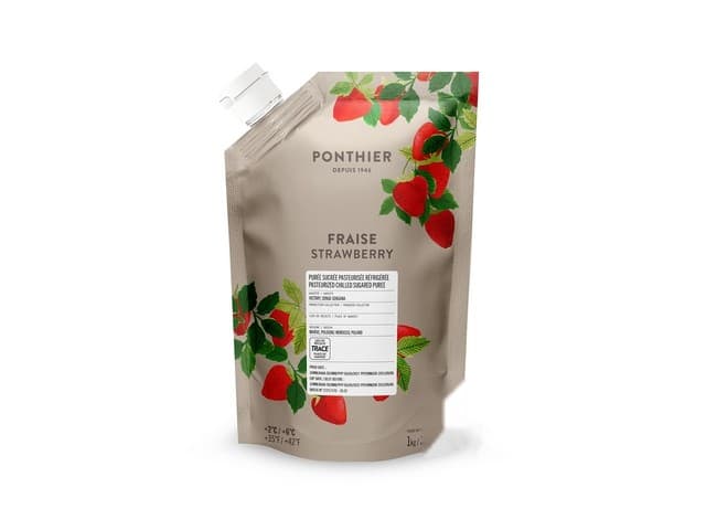Aardbeien puree 1l - Ponthier, Frankrijk