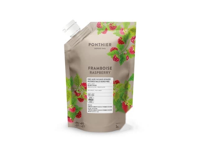Frambozen puree 1 liter - Ponthier, Frankrijk