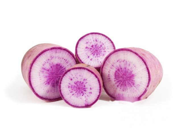Purple Meat radijs / Mooli - Paul Pronk, De Goorn