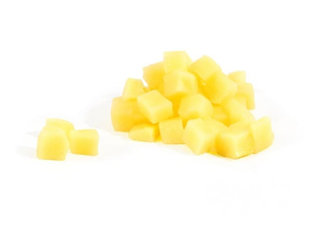 Aardappel brunoise 10mm zak a 5kg