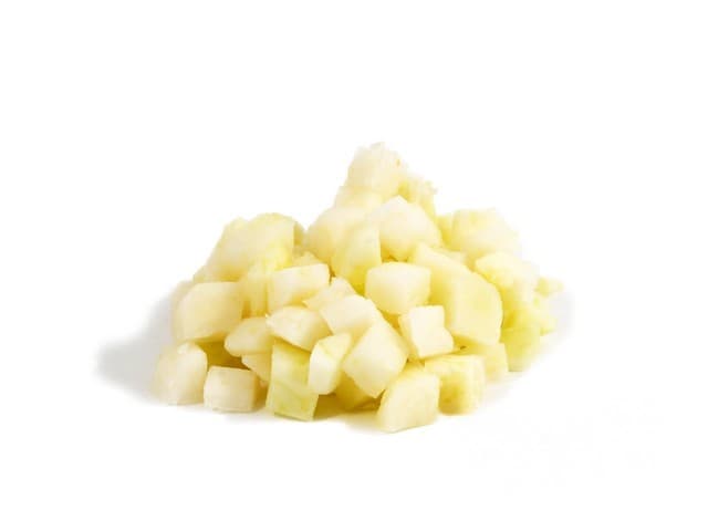 Koolrabi brunoise 10 mm zak a 1kg