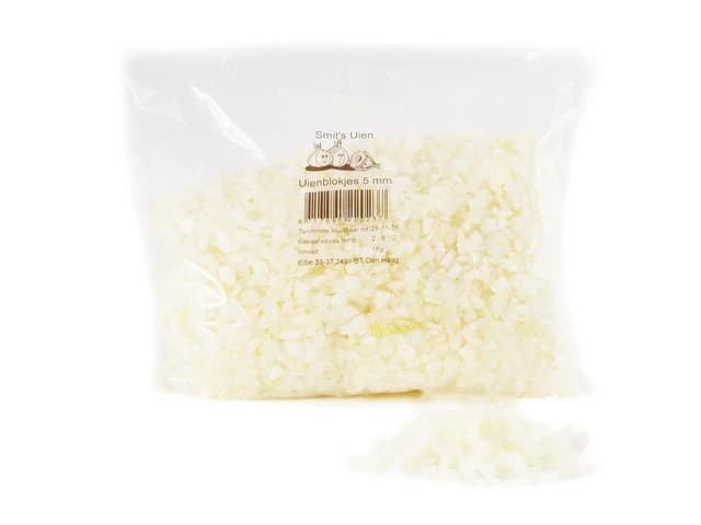 Uien brunoise 5mm zak 1kg