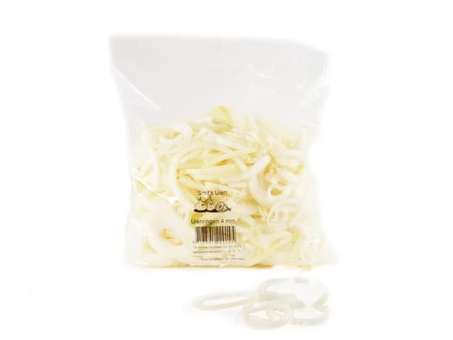 Uien ringen gesneden 4mm zak a 1kg