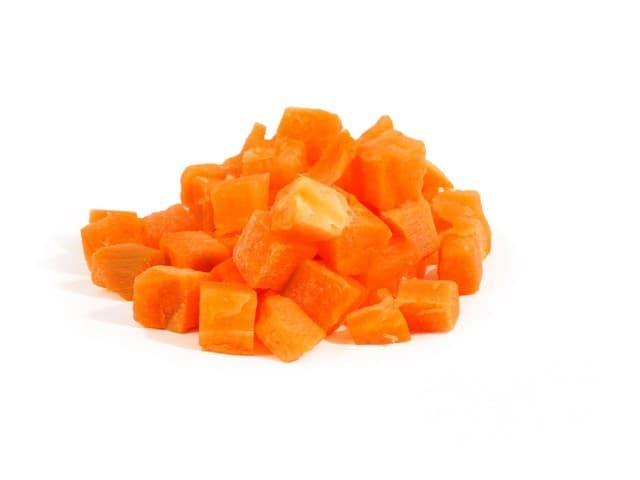 Winterpeen brunoise 15 mm zak a 1kg