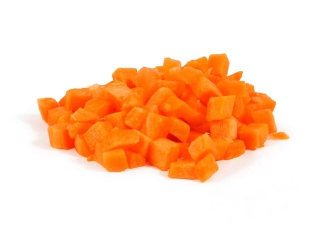 Winterpeen brunoise 5mm zak a 1kg