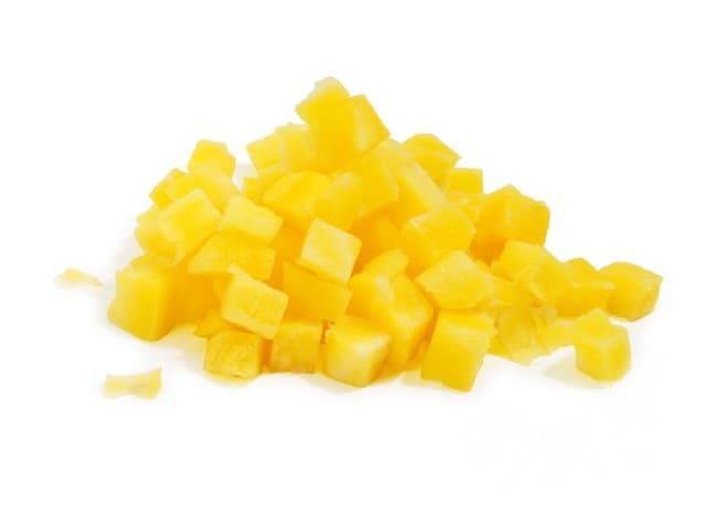 Bieten geel brunoise 10mm zak 1kg