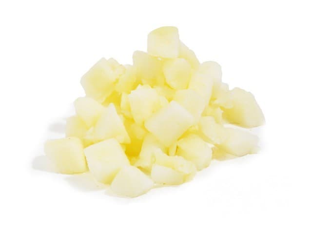 Appel Elstar brunoise 10mm gedompeld per zak a 1kg