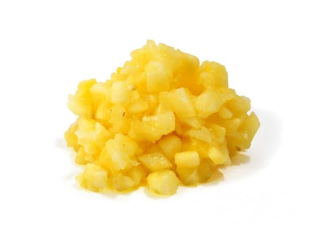 Ananas brunoise 5mm bak a 1kg