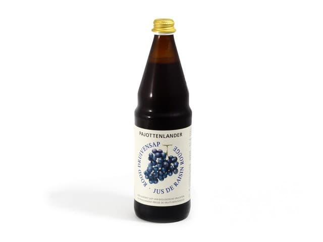 Druivensap rood Bio 750ml - Pajottenlander